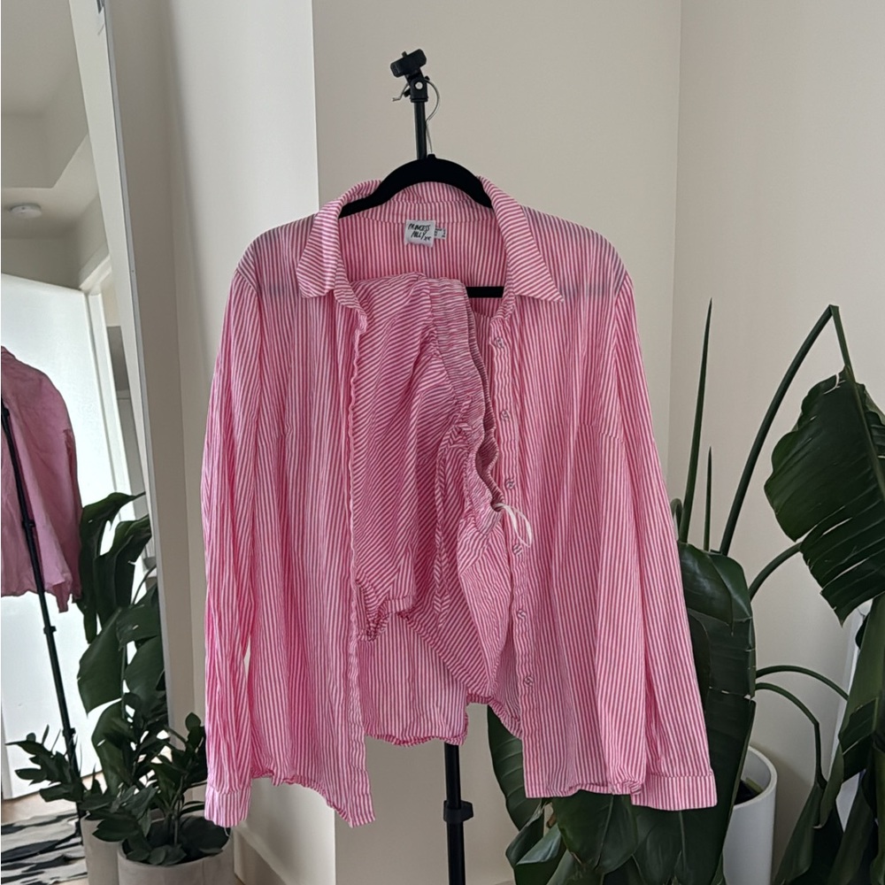 Matching Pink Striped Set